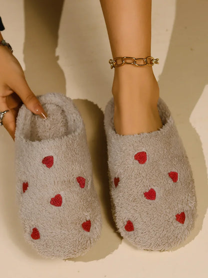 Aurora Cloud Heart Slippers