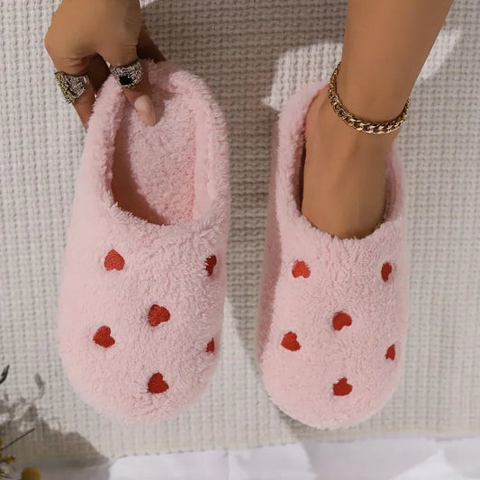 Aurora Cloud Heart Slippers