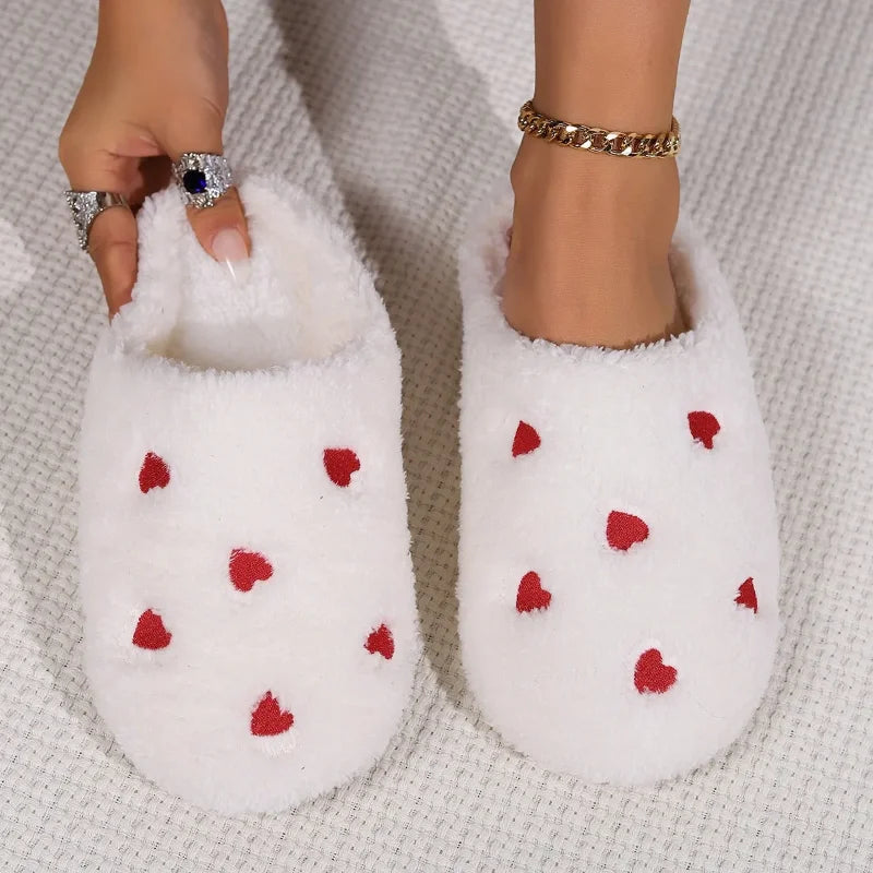 Aurora Cloud Heart Slippers