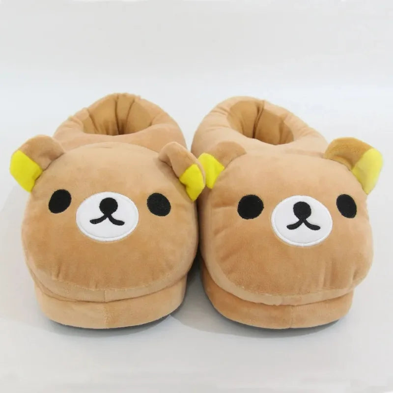 Cozy Teddy Bear Slippers