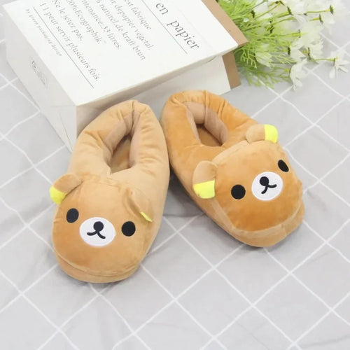 Cozy Teddy Bear Slippers