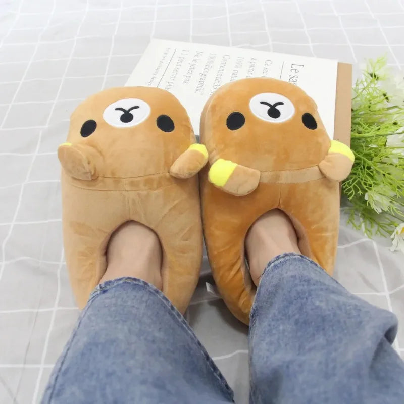 Cozy Teddy Bear Slippers